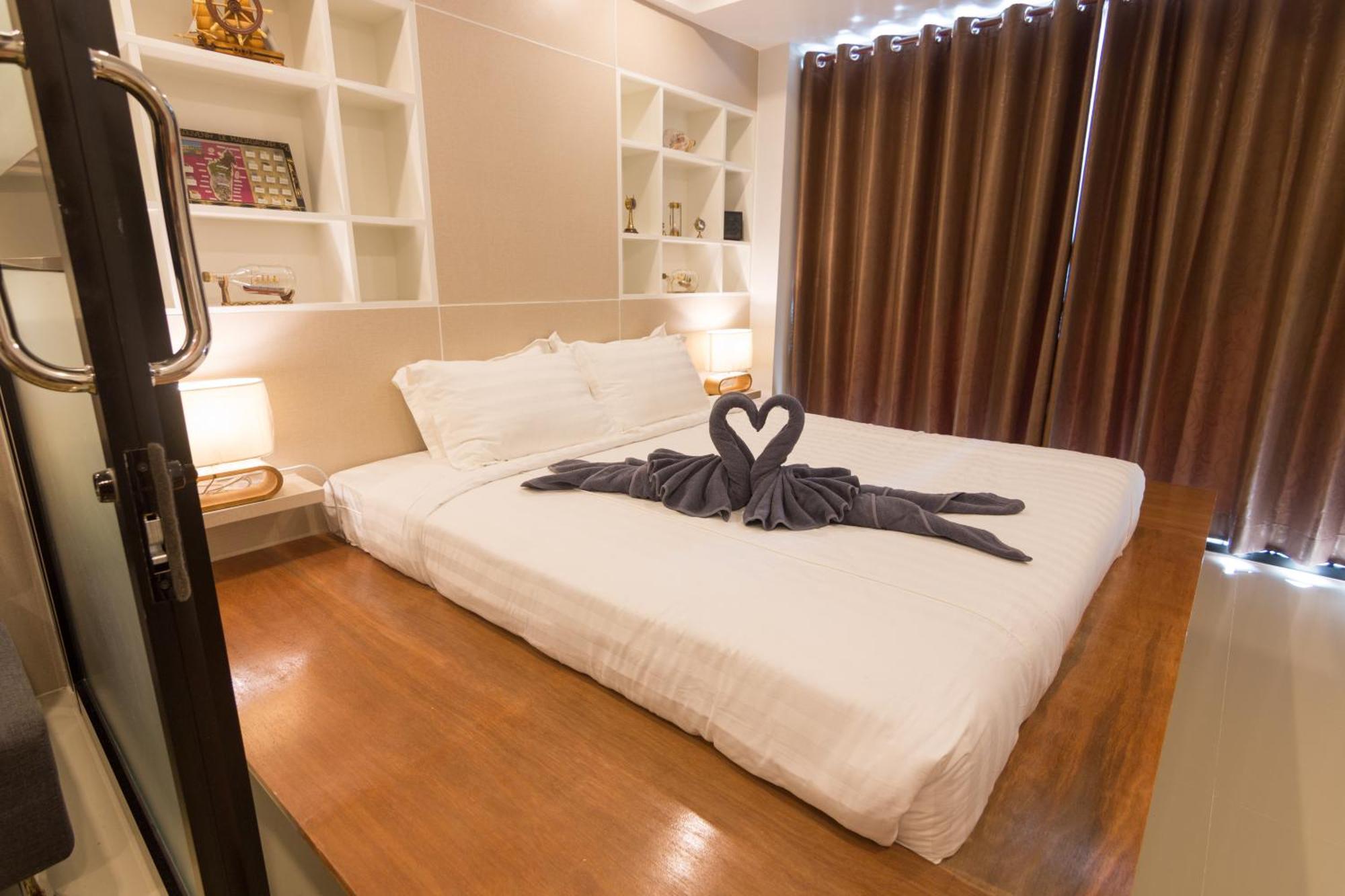 2 Feel Bed Station Lejlighedshotel Udon Thani Værelse billede